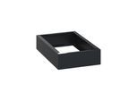 C+P auf 100mm hohem Sockel 100x300x500mm Sockelfarbe RAL 7021 Schwarzgrau Material Unterbau Stahl ; C + P Möbelsysteme (08000-7000305|S10001)