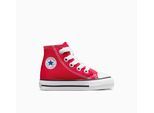 Sneaker CONVERSE "CHUCK TAYLOR ALL STAR CLASSIC", Mädchen, Gr. 25, rot, Textil, Schuhe Sneaker