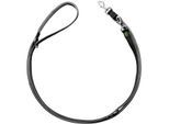 Hunter Verstellbare Führleine Neopren schwarz/ grau 1,5 cm, 3 m