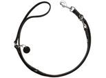Hunter Verstellbare Führleine Aalborg schwarz 1,3 cm, 2 m
