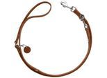 Hunter Verstellbare Führleine Aalborg cognac 1 cm, 2 m