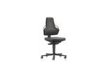 bimos Arbeitsdrehstuhl Nexxit Rollen Supertec-Gewebe schwarz 450-600mm ; Interstuhl (9033-SP01-3285)
