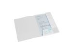Eichner PP-Mappe A4 mit Klappen, weiß, Abheftöse (9038-00072)