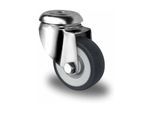 CASCOO Rückenlochlenkrolle ø 50 mm Serie P2T2 Gleitlager Edelstahl (HAH1QS0050P2T2L0N)