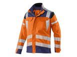 Kübler Jacke REFLECTIQ PSA 2 warnorange/dunkelblau Form 1207 Größe 24 ; Kübler Workwear (1207 8340-3748-24)