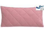Microfaserkissen OTTO HOME "Microlux Kopfkissen 40x80 cm, 80x80 cm", rosa, B:40cm L:80cm, Bezug: 100% Polyester. Füllung: 100% Polyester, Kopfkissen, Kissen, in den Farben: weiß, blau, rosa & grün