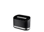 Gefu Küchenutensilienhalter Smartline, Schwarz, Edelstahl, Metall, Kunststoff, 10.2x14.2x22 cm, Kochen, Küchenhelfer, Sonstige Küchenhelfer