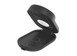 BELKIN Wireless Charger "UltraCharge Faltbare magnetische 3-in-1-Ladestation mit Qi2 25W", schwarz, B:10cm H:7cm T:10cm, Ladegeräte