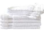 Handtuch Set DYCKHOFF "Siena", weiß, Obermaterial: 100% Baumwolle, Handtuch-Sets, Handtuch Set, in tollen Unifarben