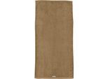 Duschtuch ROSS "Sinfonie", braun (walnuss), B:70cm L:140cm, Frottier, Obermaterial: 100% Baumwolle, Handtücher, Duschtuch, in modernen Unifarben