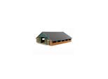Kids Globe Bauernhof Holz, Dach klappbar, ohne Tiere + Traktor, Kuhstall, 1:32