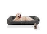 Rohrschneider Hundesofa XXL mit Gratis-Beigabe, weicher Cord