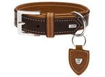 Hunter Halsband Tara dunkelbraun 45 cm