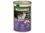 REAL NATURE WILDERNESS Nassfutter für Hunde Adult 12x400 g