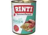 RINTI Kennerfleisch Nassfutter Hund, Adult, Dose, Pansen 12x800 g