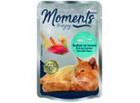 MOMENTS Adult Thunfisch mit Garnelen 24x70 g