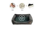 Rexproduct Otto Orthopädisches Hundebett Graphit S-XL dunkelgrün S