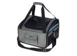 Kerbl Pet Autositztasche Vacation für kleine Hunde, Grau/Blau
