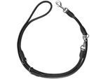Hunter Verstellbare Führleine Round & Soft Canadian Up schwarz 1 cm