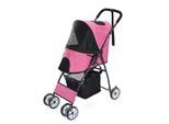 Pawz Road Hundewagen 77×43×92 cm pink