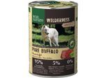 REAL NATURE WILDERNESS Nassfutter Hund, Adult, Pure Buffalo, Wasserbüffel 24x400 g