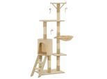 VidaXL Kratzbaum 138cm beige