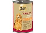 SELECT GOLD Sensitive Nassfutter Hund Senior Huhn und Reis 24x400 g