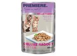 PREMIERE Deluxe Ragout Kitten Reich an Kalb 44x85 g