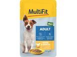 MultiFit Adult Little Dog Pouch Jelly Huhn & Gemüse 48x100 g