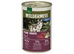 REAL NATURE WILDERNESS Nassfutter Hund, Adult, Pure Horse, Pferd 24x400 g