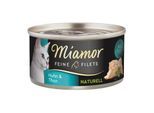 Miamor Feine Filets Naturelle Huhn und Thunfisch 24x80 g