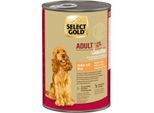 SELECT GOLD Nassfutter Hund Sensitive Adult Huhn mit Reis 12x400 g