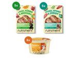 Nutriment Frischemenü Pferd & Lamm 10x400g Hundeeis 6x90ml