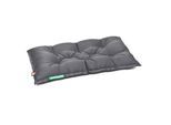 Doctor Bark Country-Kissen grau M