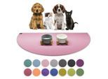 SANOZOO ® - Napfunterlage Halbrund - Öko-Tex und Made in Germany rosa 80 cm, 1,6 m