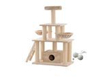 Rohrschneider ® XXL Katzenbaum Ginni, mit Gratis-Spielball,