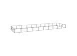 VidaXL Hundezwinger Stahl schwarz 10 m, 3 m, 70 cm