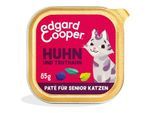 Edgard & Cooper Nassfutter Katze Senior Paté Truthahn und Huhn 64x85 g