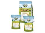 Bellfor Sparset Nr. 3 - Wiesen-Schmaus 10kg + Fleischstreifen Truthahn 100g + Fleischstreifen Ente 100g