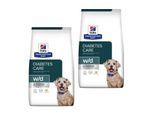 Hill's Prescription Diet w/d Futter bei Diabetes, mit Huhn 2x10 kg