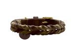 Hunter Halsband Solid Education Duo dunkelbraun 55 cm