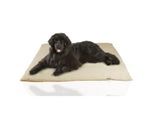 Rohrschneider ® weiches Hundebett mit waschbarem Bezug aus Cord XXL