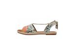 Sandale DOGO "Hazel Victor Bicycles Damen Sandalen, Hazel Spread Your Wings", Damen, Gr. 39, Normalschaft, orange, Lederimitat, Schuhe Sandale, Handgefertigt