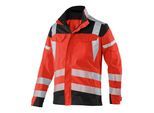 Kübler PSA Reflectiq Jacke 1207 warnrot/schwarz 24 ; Kübler Workwear (1207 8341-5499-24)