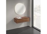 Villeroy und Boch Antao Sideboard K40002HM 100x26,8x50cm, Waschbeckenplattenfarbe warm walnut, warm walnut
