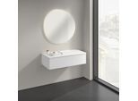 Villeroy und Boch Antao Sideboard K40000MT 100x26,8x50cm, Waschbeckenplattenfarbe Lack, white matt lacquer