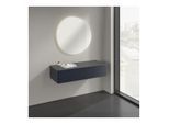Villeroy und Boch Antao Sideboard K41003HG 120x26,8x50cm, Waschbeckenplattenfarbe botticino, midnight blue matt lacquer