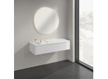 Villeroy und Boch Antao Sideboard K41000GF 120x26,8x50cm, Waschbeckenplattenfarbe Lack, glossy white lacquer