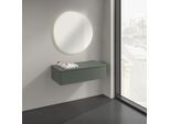 Villeroy und Boch Antao Sideboard K40100HL 100x26,8x50cm, Waschbeckenplattenfarbe Lack, leaf green matt lacquer
