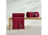 Wohndecke S.OLIVER "s.Oliver Decke Kuschelsoft", rot, B:150cm L:200cm, Polyester, Wohndecken, Wohndecke, 150 x 200 cm, in bunten Farben, weich, 330g/m²
